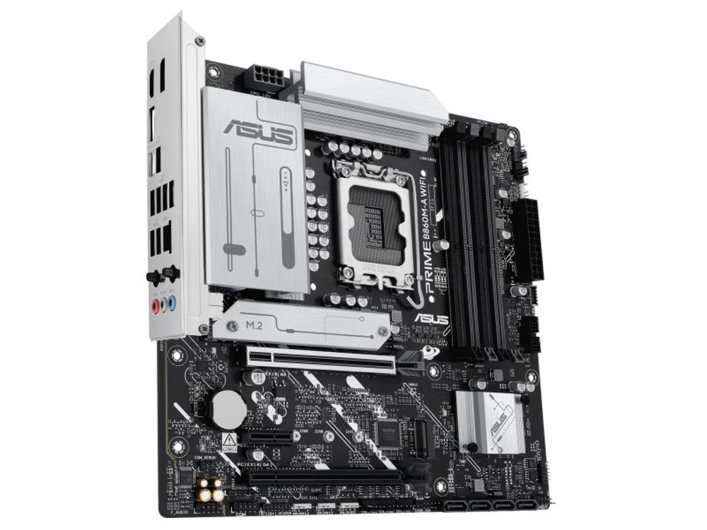 Материнская плата Asus Prime B860m-a Wifi, Socket LGA 1851, Intel B860, mATX, RTL [90MB1JY0-M0EAY0]