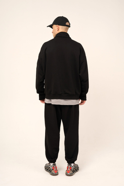 Толстовка KUL'TURA "ZIPPER" Черный