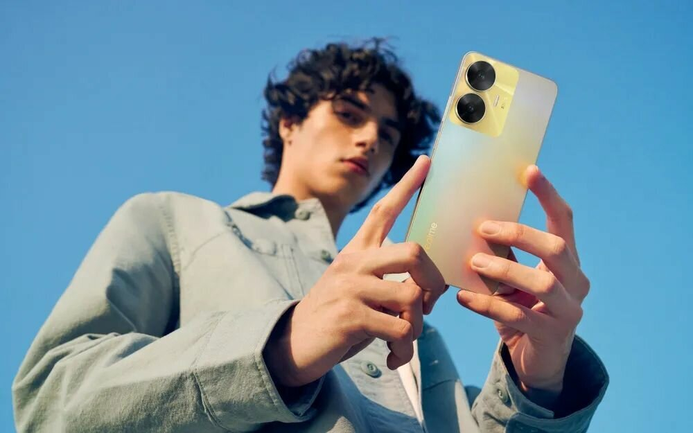 Смартфон realme C55 6/128 ГБ RU, Dual nano SIM, sunshower