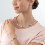 Колье Coeur de Lion Grey-Silver 1122/10-1217