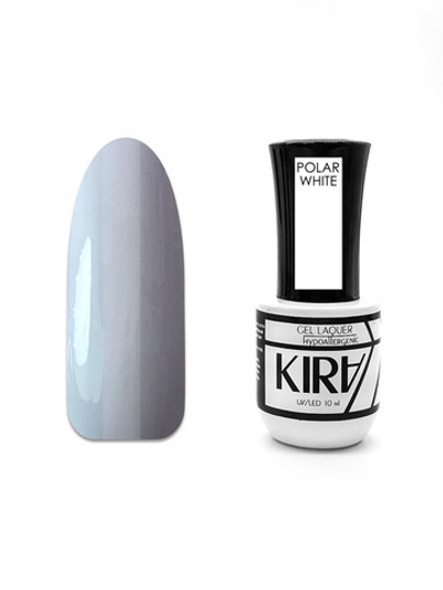 КИРА гель-лак Polar White 10 мл.