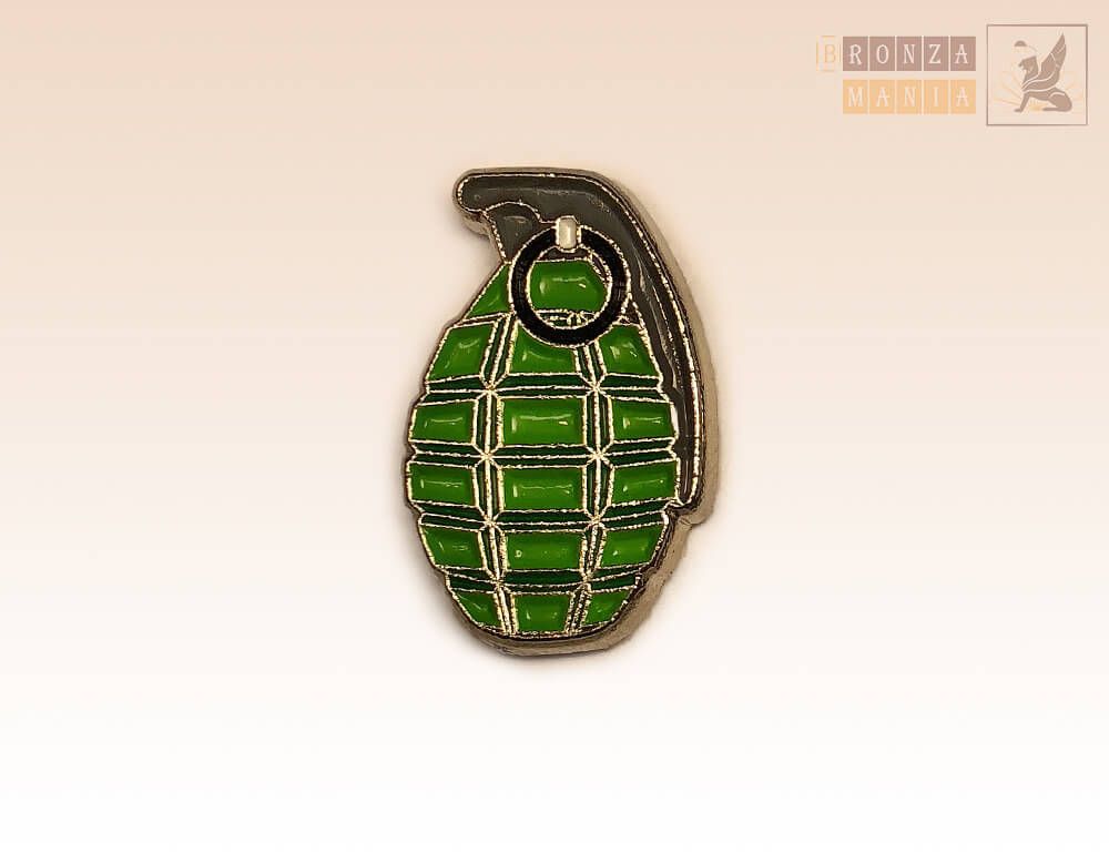 значок Граната Лимонка