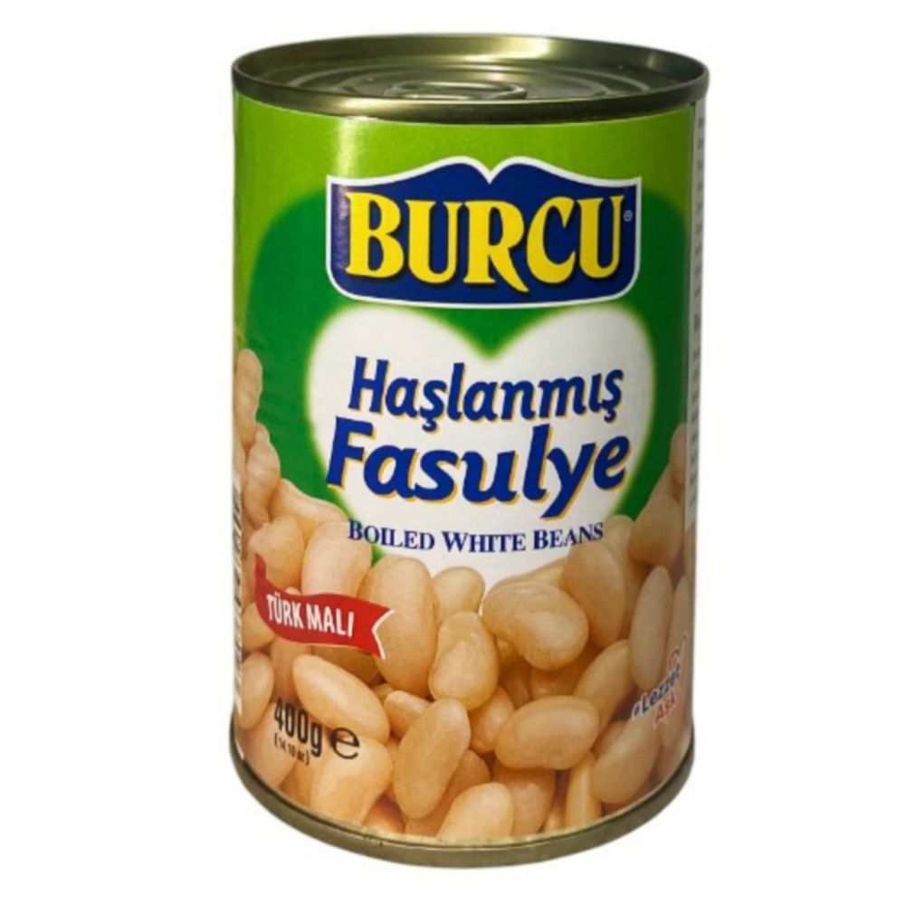 Фасоль BURCU белая вареная 400 г