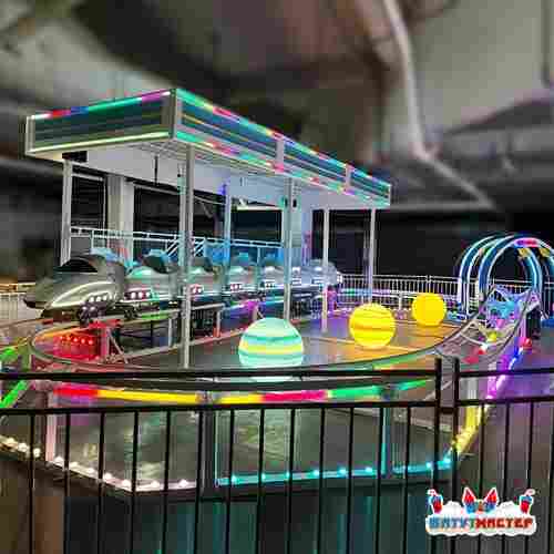 Детская американская горка «Космопоезд», 6 кабин 6 мест, 14,5×8×3,5 м