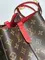 Сумка Louis Vuitton Neonoe MM (красная фурнитура)