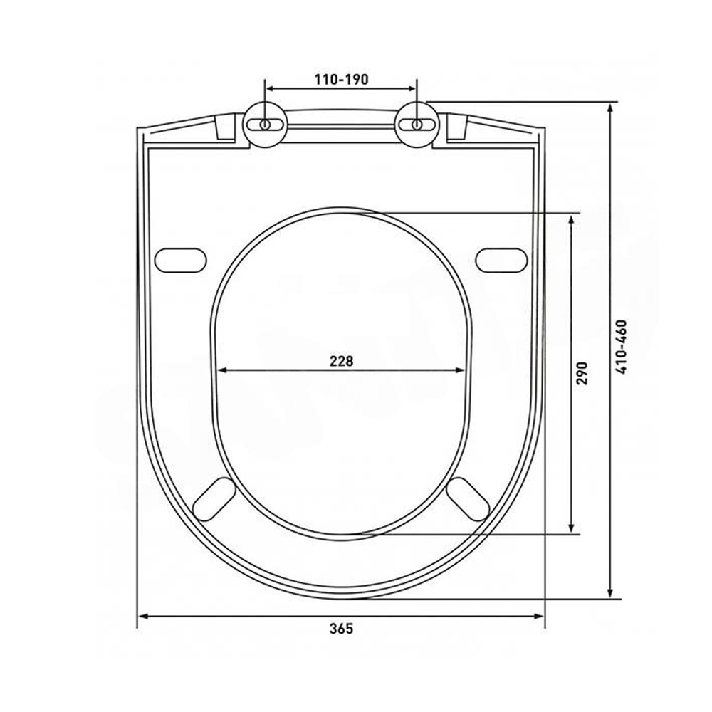 Сиденье д/унитаза  WAVE W-JCR-5d дюропласт БЕЛЫЙ глянец (Бореаль,Алькор,Хит,Мерида,Eco) 20