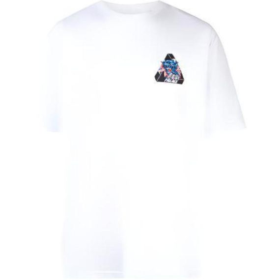 PALACE Ripped T-shirt logo T