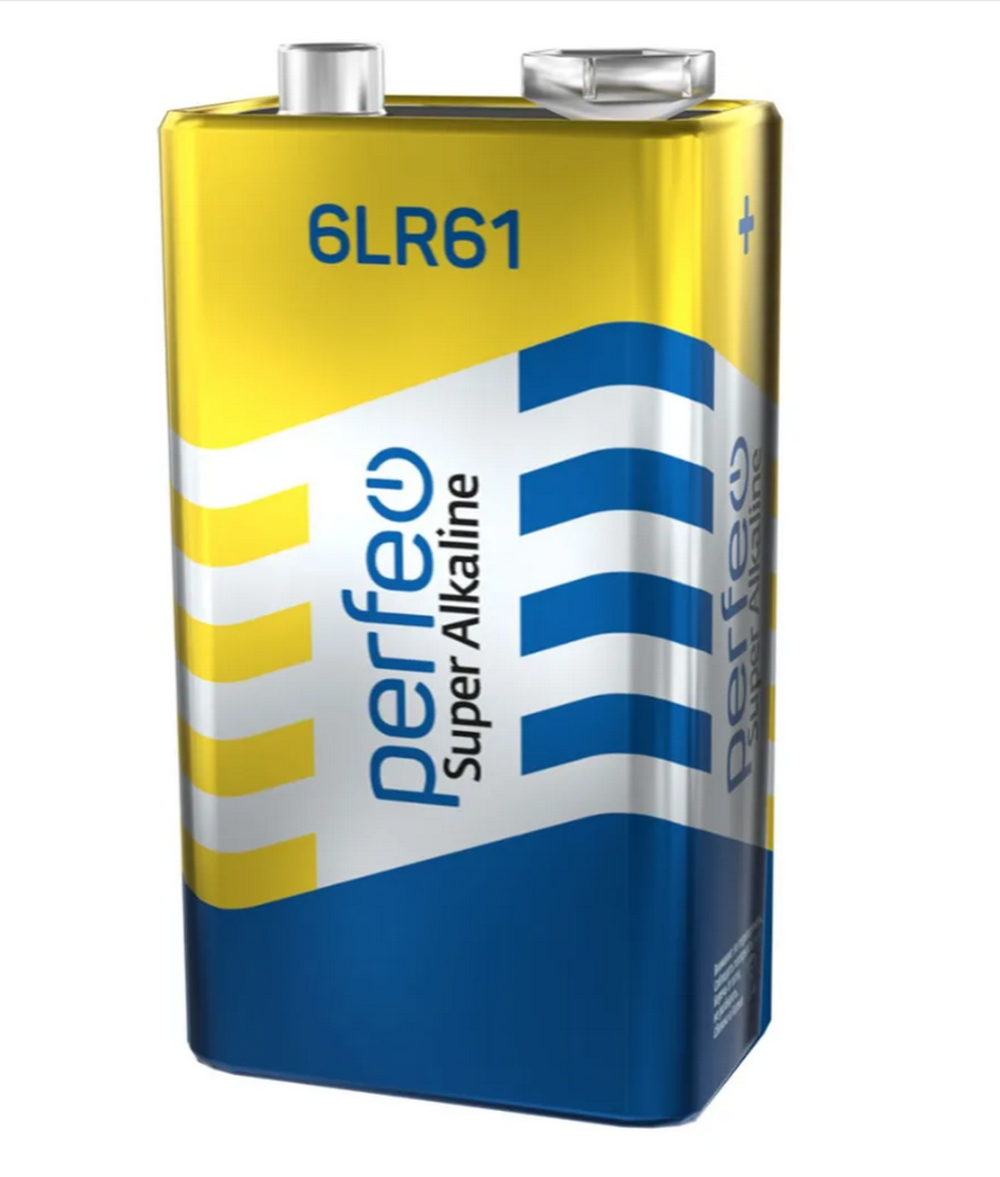 Батарейка Крона 6LR61-1B Perfeo Super Alcaline (1шт)