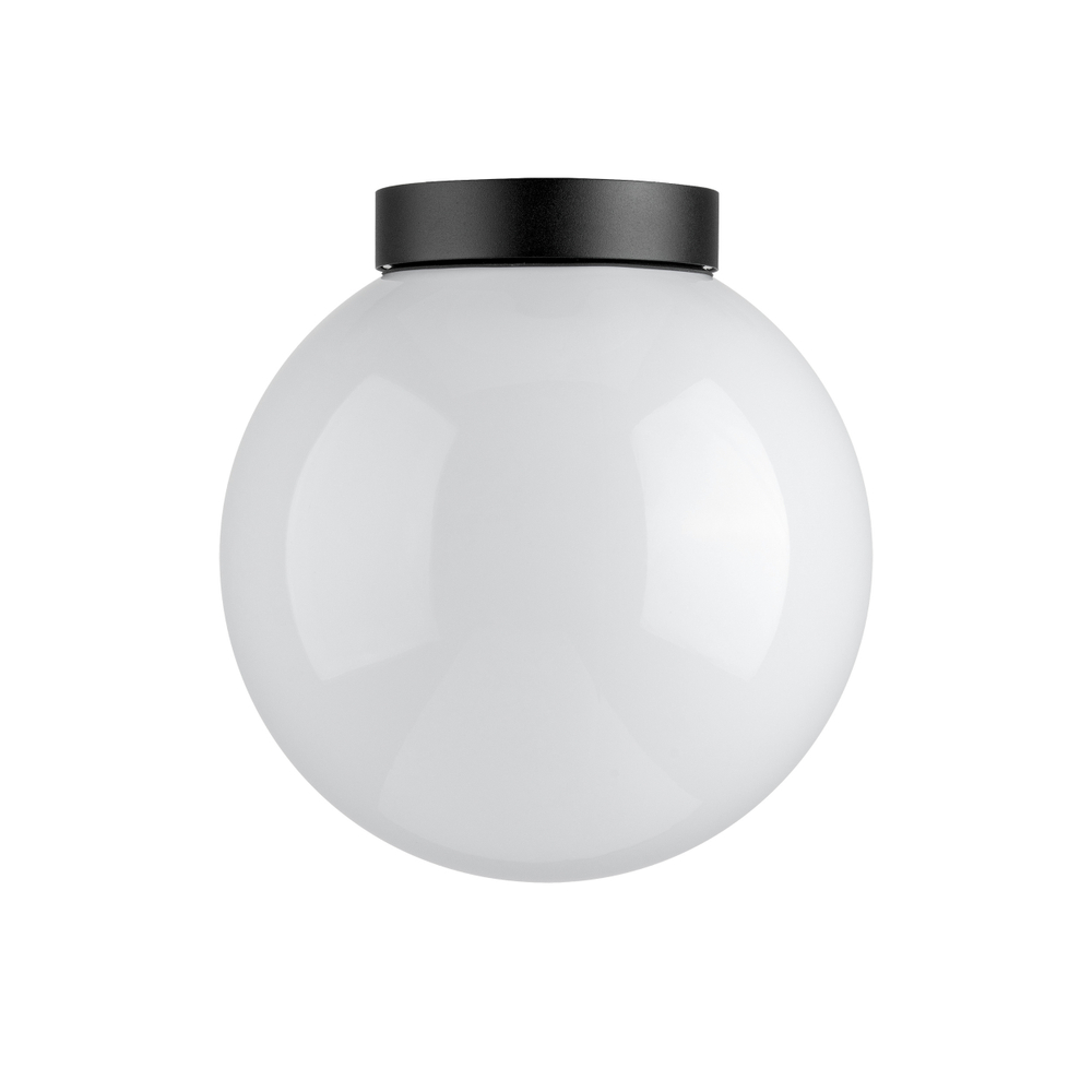 373010 Светильник BOLLA 1x10W (led) E27 ЧЕРНЫЙ IP65