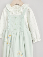 Комбинезон и боди в комплекте для малышей Next Q94-884, Мятный, Молочный