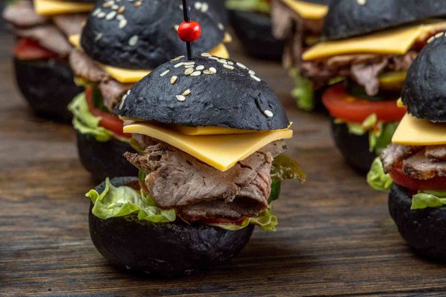 Мини-бургер с ростбифом, 20 шт.