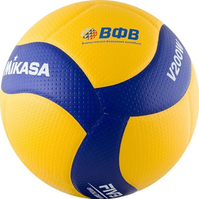Мяч волейбольный MIKASA V200W, р.5, оф.мяч FIVB*