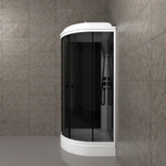 Душевая Кабина Грэй-Блэк 90*90 А