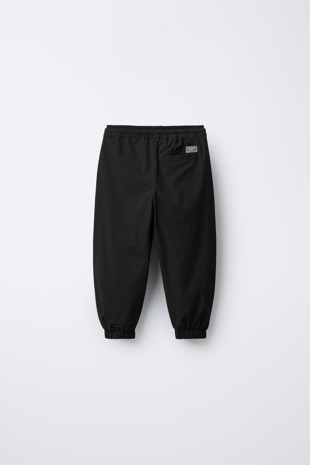 ZARA БРЮКИ-ДЖОГГЕРЫ ИЗ ВЫСОКОТЕХНОЛОГИЧНОЙ ТКАНИ, ЧЕРНЫЙ