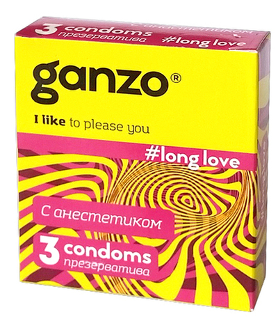Презервативы GANZO Long Love No3