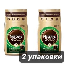 Кофе растворимый Nescafe Gold Aroma Intenso 800 г, 2 шт