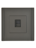 FORTE&PIANO Розетка компьютерная RJ45 кат.5E FP332 серый IEK