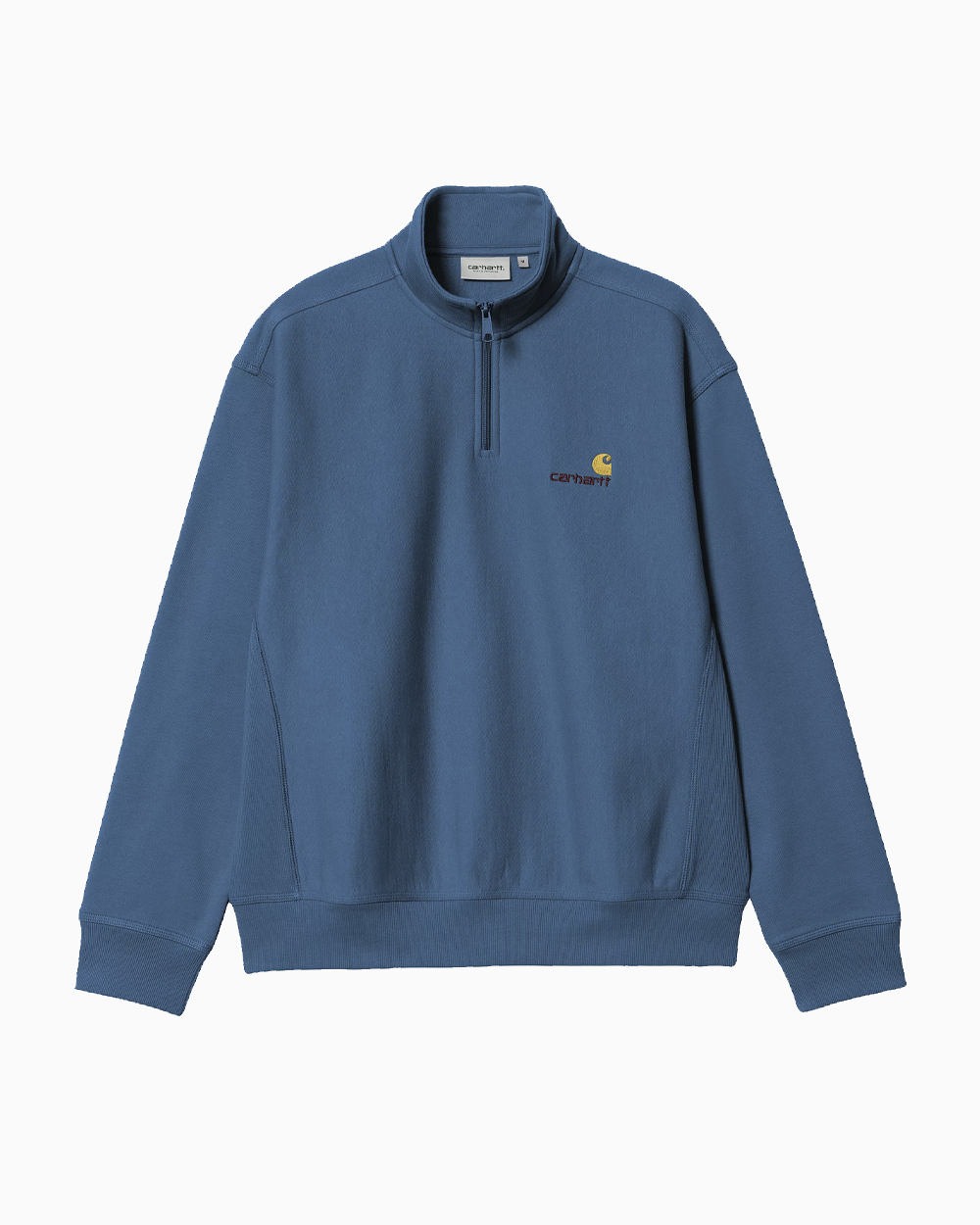 Толстовка Carhartt WIP Half Zip American Script Sweat