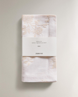 Zara Home столовая салфетка из хлопка, 50 50 см (комплект 2 шт.)