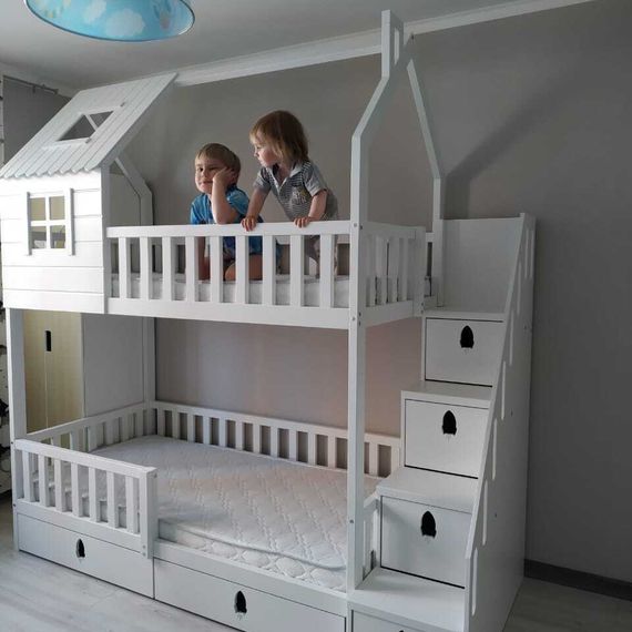 Детская кроватка Полли (Polly) из массива бука