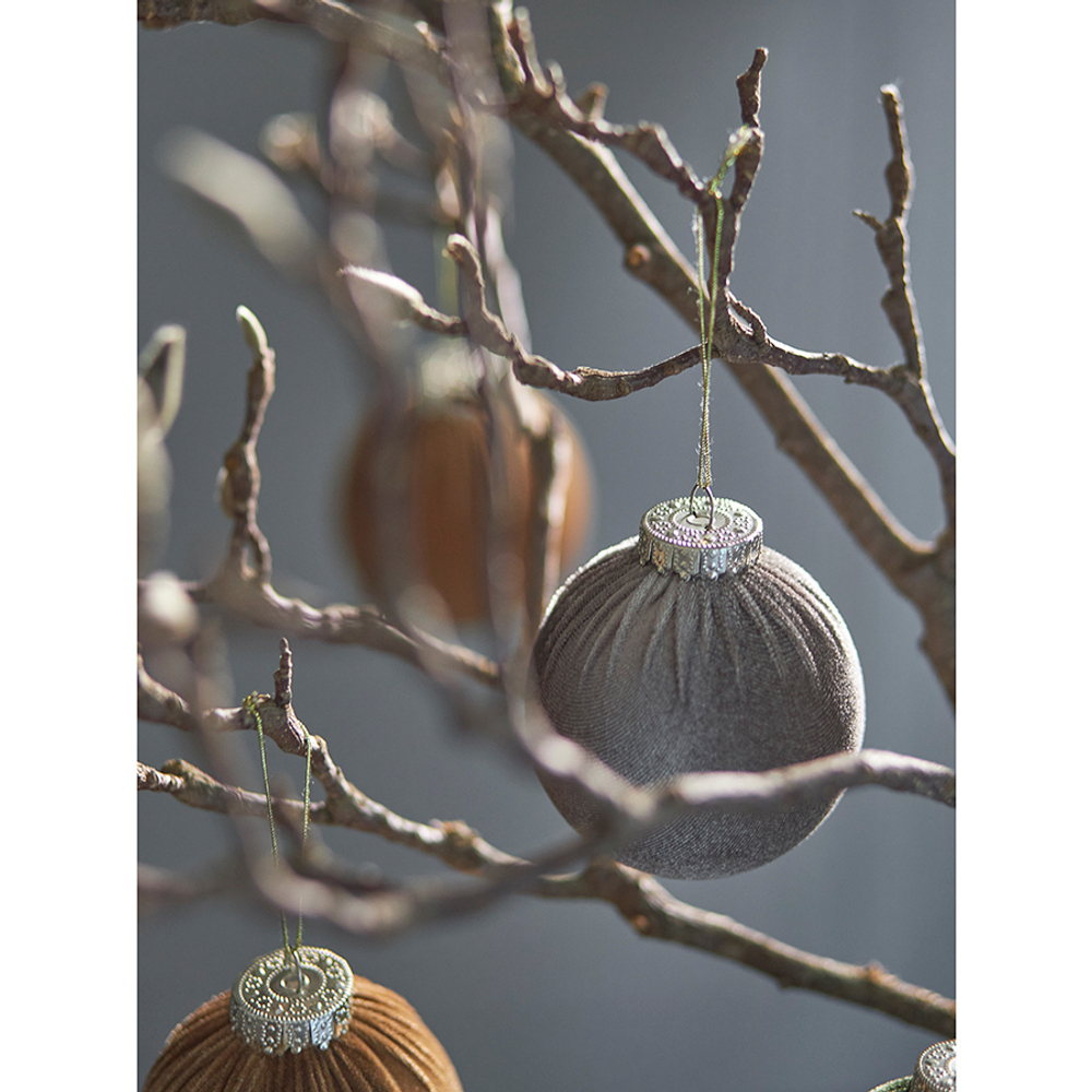 Набор ёлочных украшений Velvet Christmas из коллекции New Year Essential