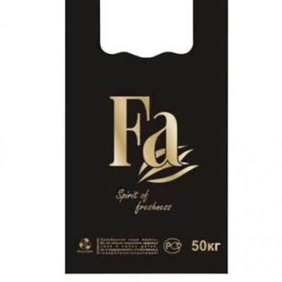 Пакет-майка "FA" 30х55-18мкм (комплект 100 шт)