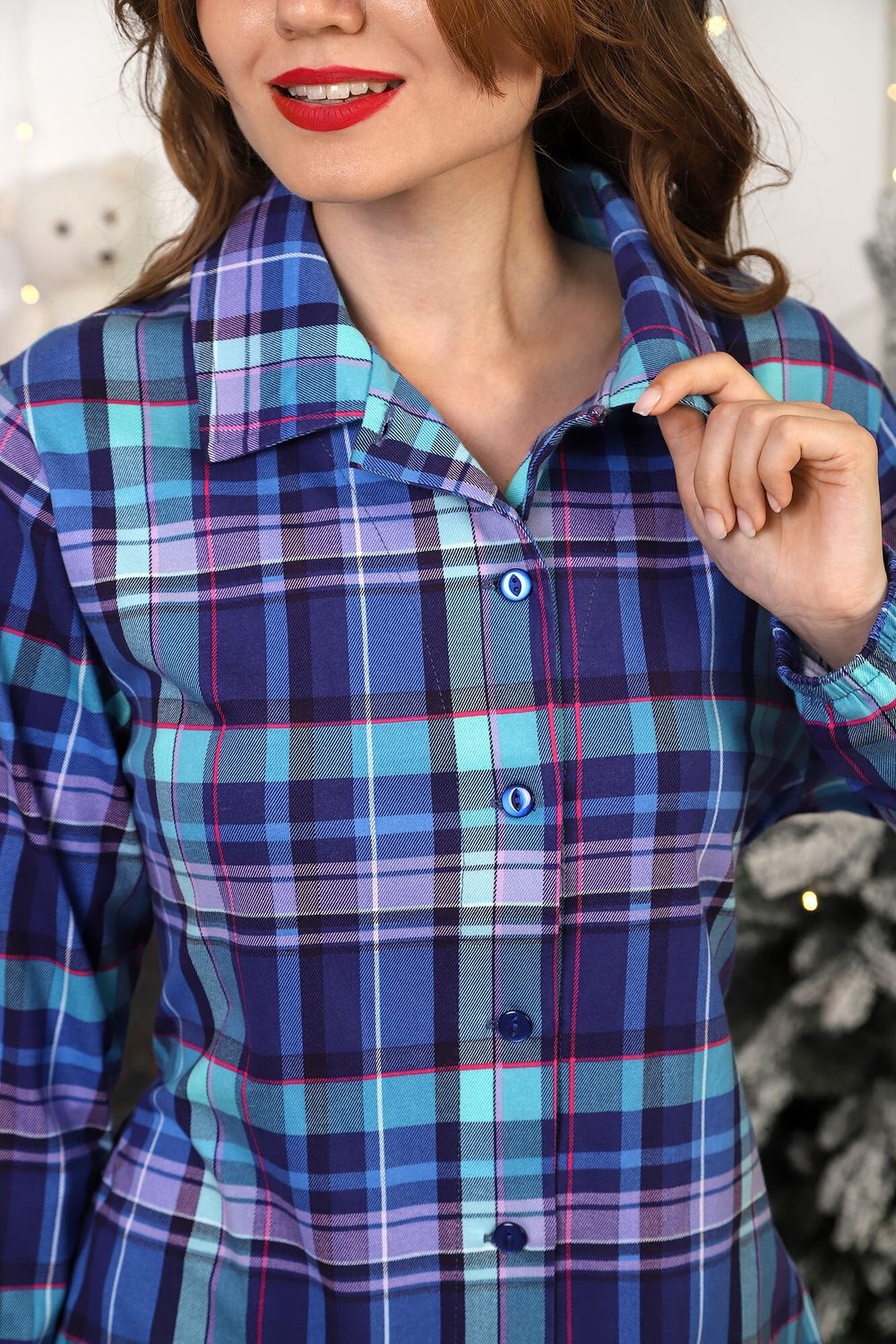 Халат Вдохновение-1 Виотекс СИНИЙ