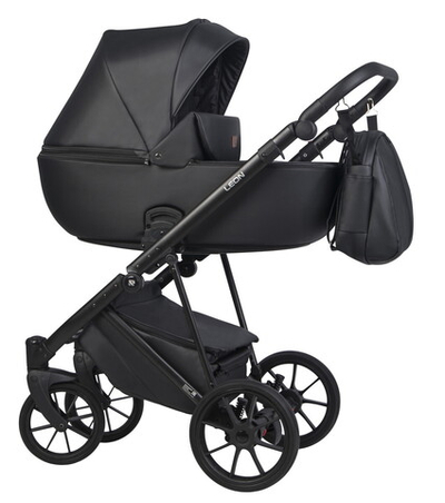 Детская коляска Riko Basic Leon 2 в 1 04 Black черный