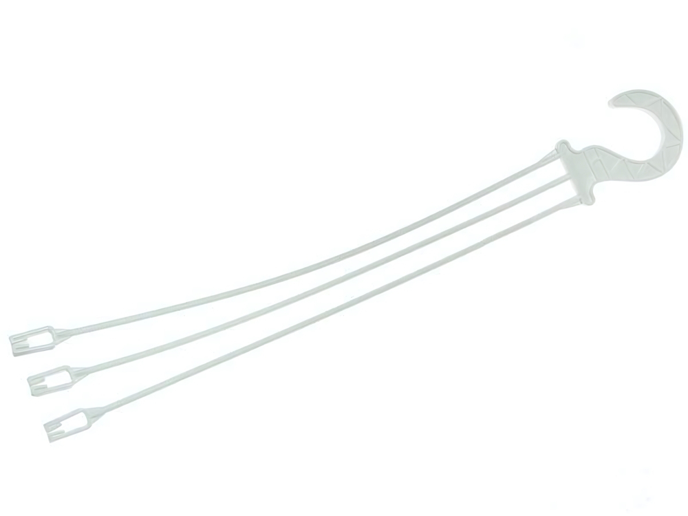 Подвес для кашпо белый