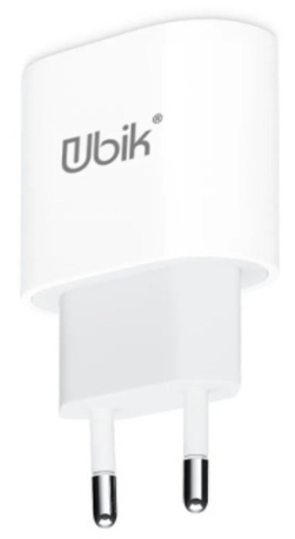 СЗУ универсальное 1USB 3.0A Ubik UH01PDW white