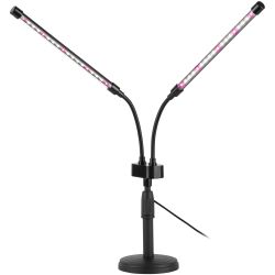 Настольный светильник для растений ЭРА FITO-20W-АLED-Ra-USB полного спектра 20 Вт черный