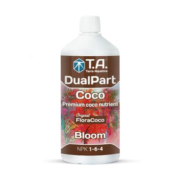 Удобрение минеральное для кокосового субстрата и цветения Terra Aquatica DualPart Coco Bloom 1 л