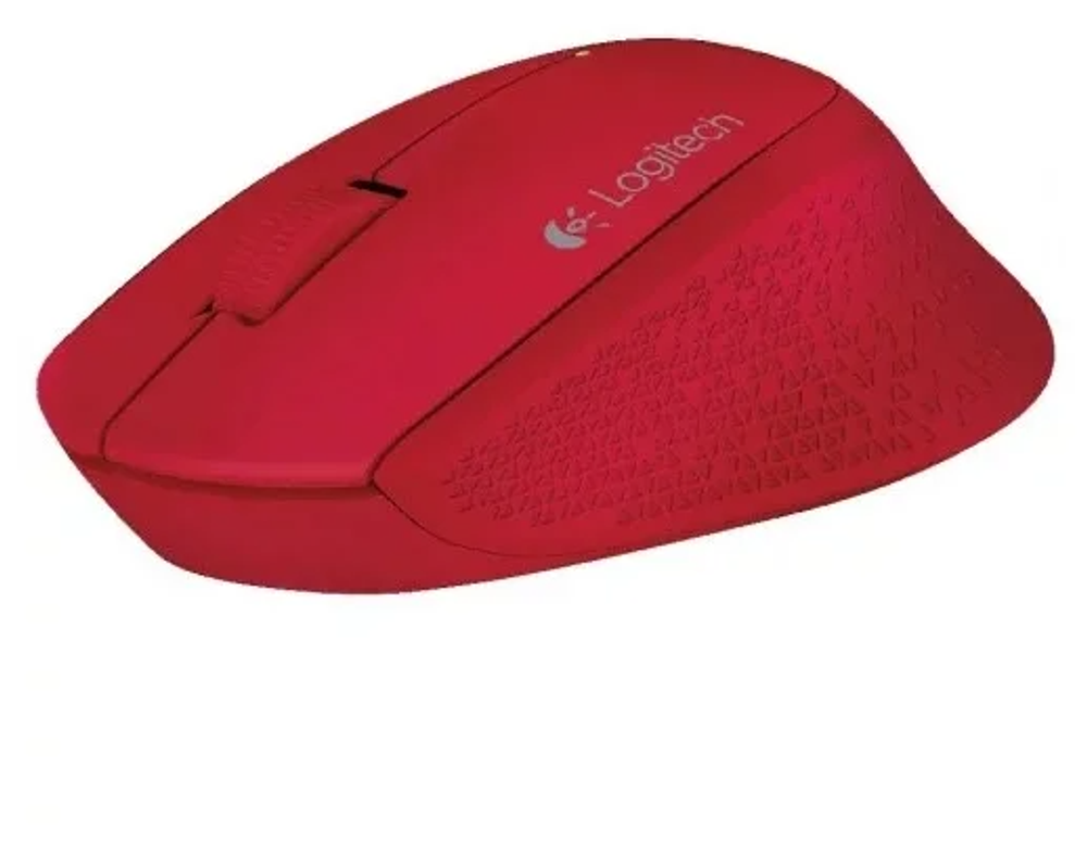Беспроводная компактная мышь Logitech M280, красный