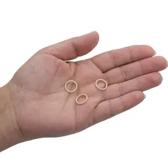 Кольцо для бретели бежевое 10 мм