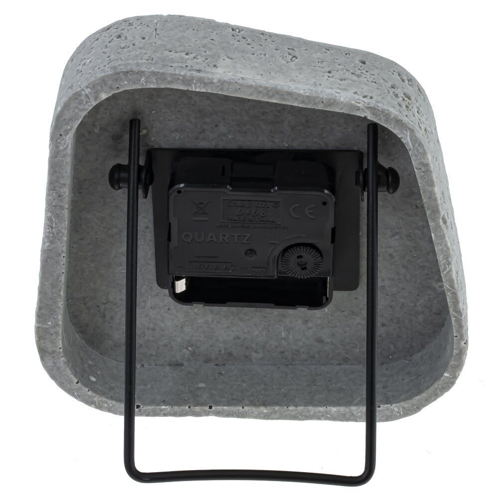 GAEM Часы настольные декоративные, L14,5 W4 H15,5 см, (1xАА не прилаг.)