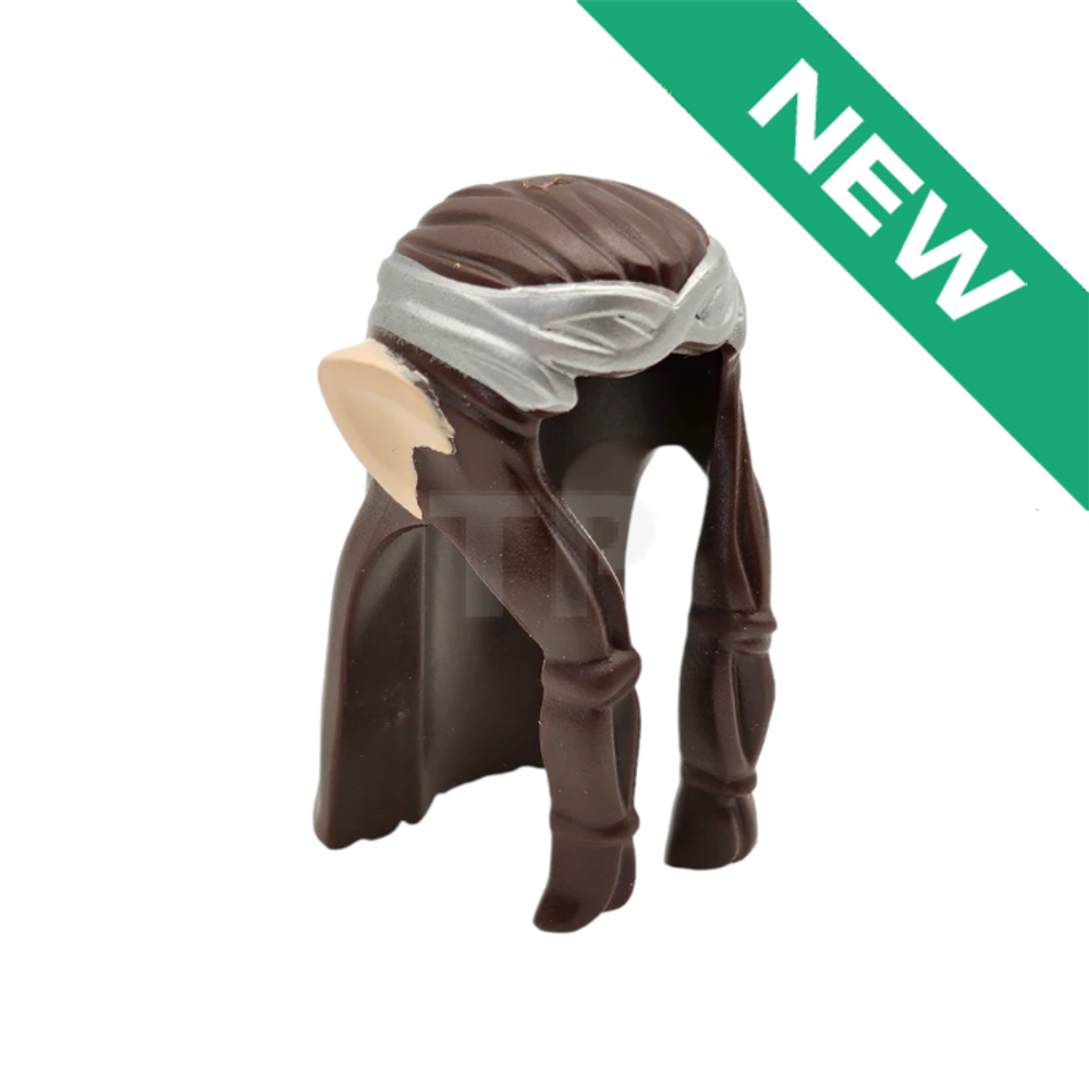 NEW Волосы Эльфа Эльронда 13765pb01 Dark Brown