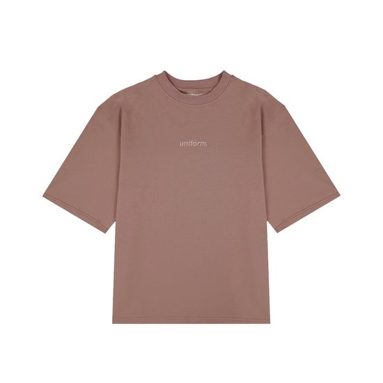 Футболка UNIFORM Relaxed (какао пыль)
