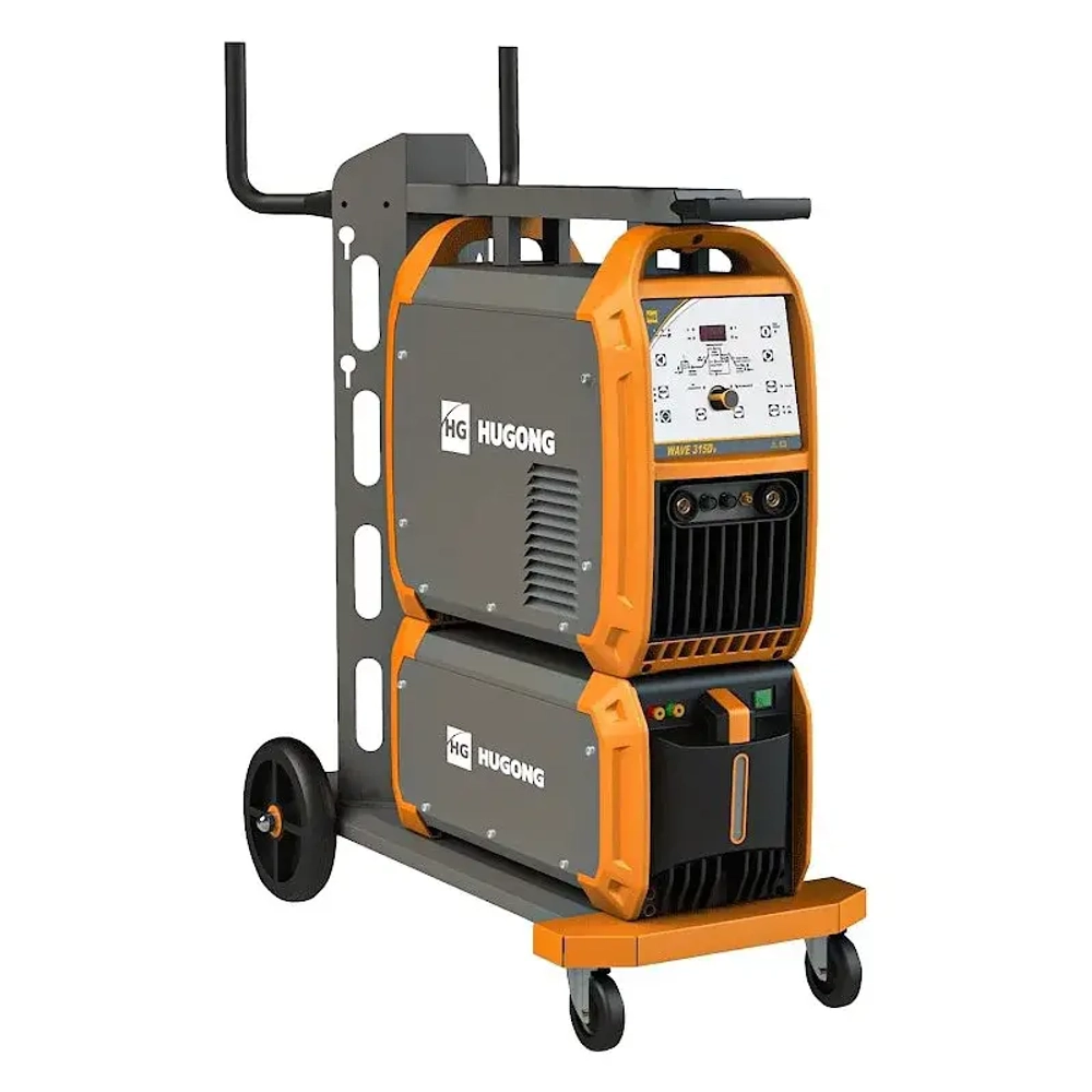 Hugong WAVE 315D III AC/DC сварочный инвертор TIG с БО и тележкой 029641