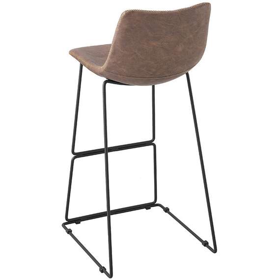 Барный стул Fargo, 76 см, коричневый