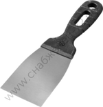 ЗУБР 60 мм, пластиковая ручка, нержавеющий, Шпатель, МАСТЕР (10077-06)