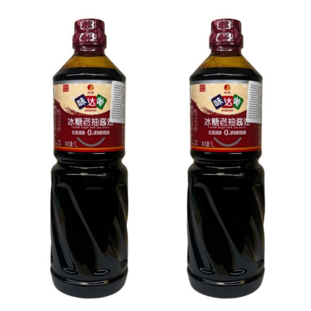 Соевый соус темный Weidamei Crystal Sugar Dark Soy Sauce, 1 л