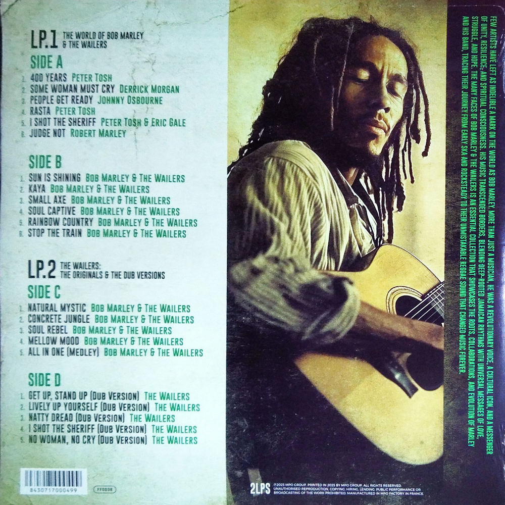 Сборник / The Many Faces Of Bob Marley & The Wailers — A Journey Through The Inner World Of Bob Marley & The Wailers (Coloured Vinyl)(2LP)