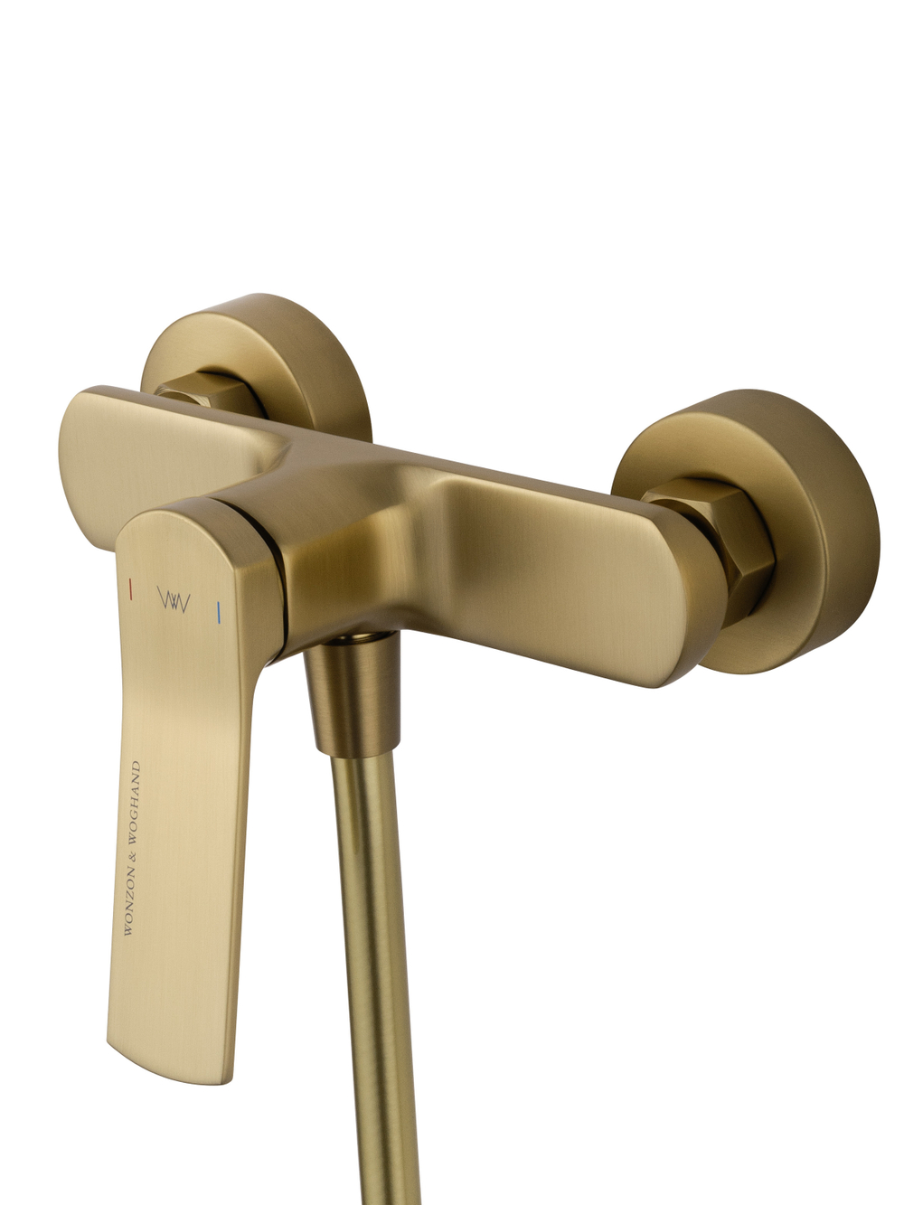 Смеситель для душа WONZON & WOGHAND, Брашированное золото (WW-B2585-BG)