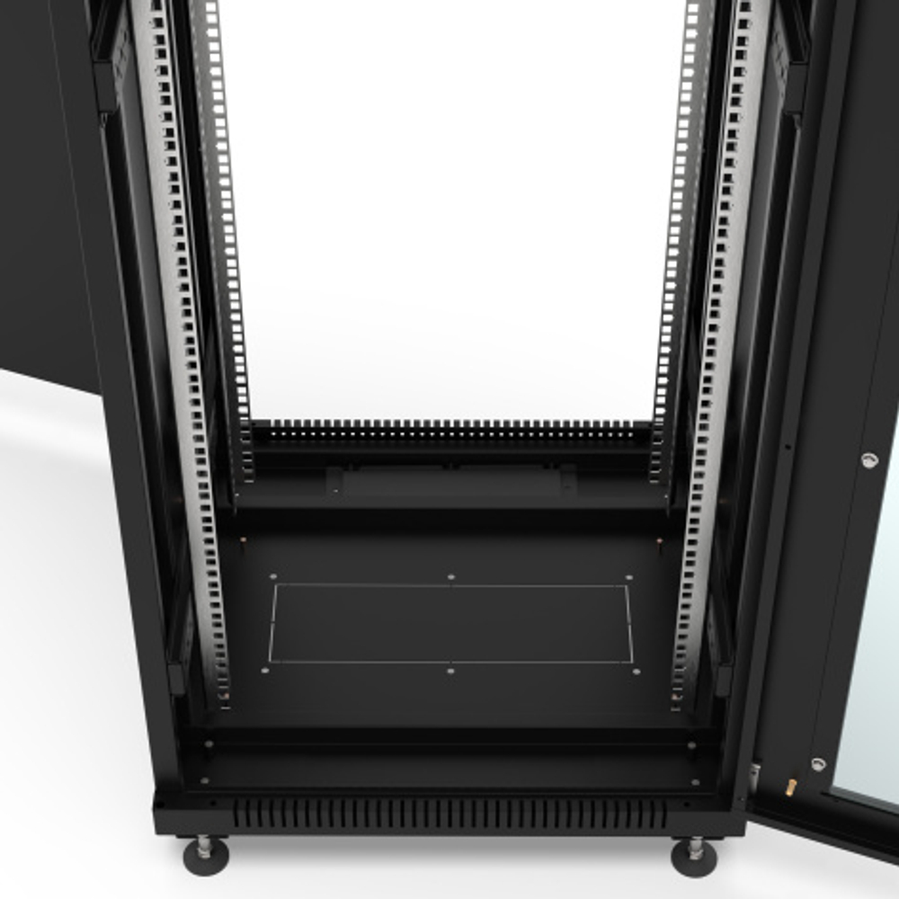 Шкаф напольный 19", 22U Filum FL-NT-2266GM1M-BK