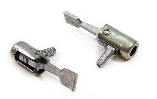 Зажим BEE PUMP, для шланга насоса, под AV-ниппель, сталь, серебристый