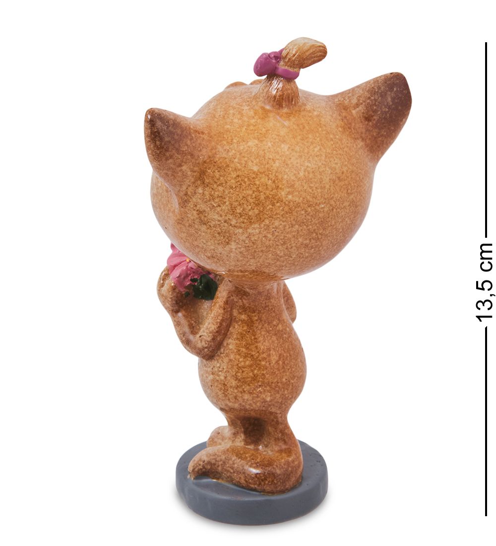 GAEM Art MN-367 Фигурка «Кошка с цветами»