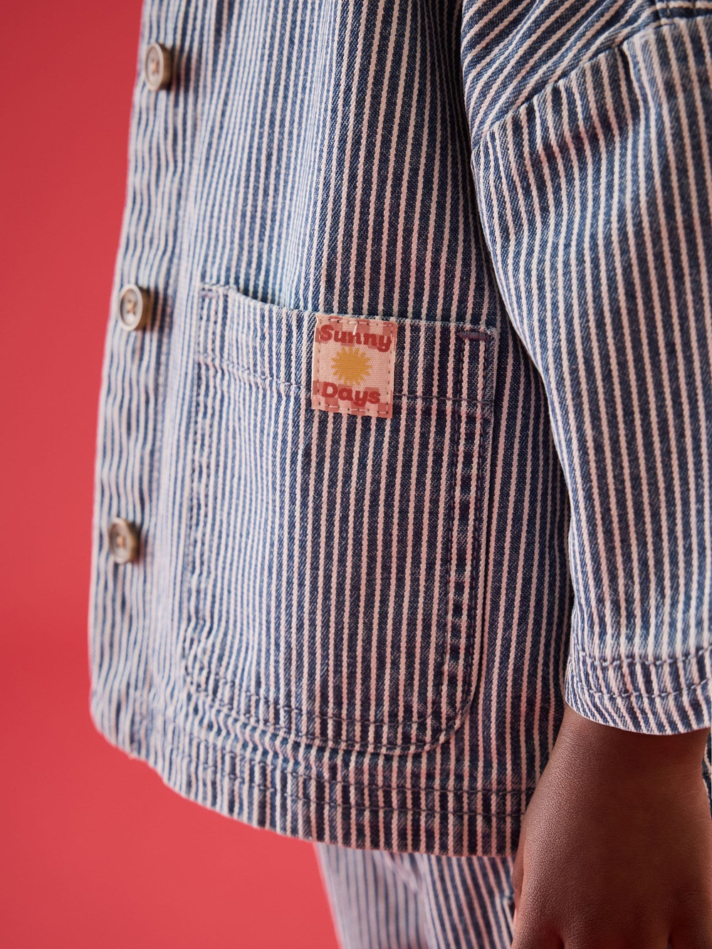 Рубашка джинсовая и брюки джинсовые в комплекте для девочки Next E89-852, Синий