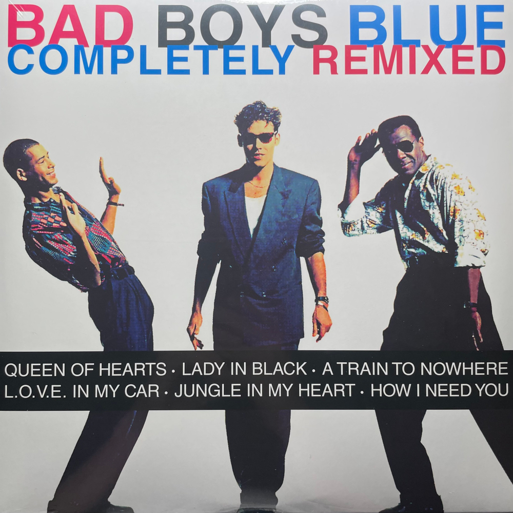 Bad Boys Blue ‎– Completely Remixed 2LP (Россия 2023г.) White