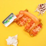 Массажер для тела роликовый «Дуга-Energy» 16*9,5*10 см, оранжевый