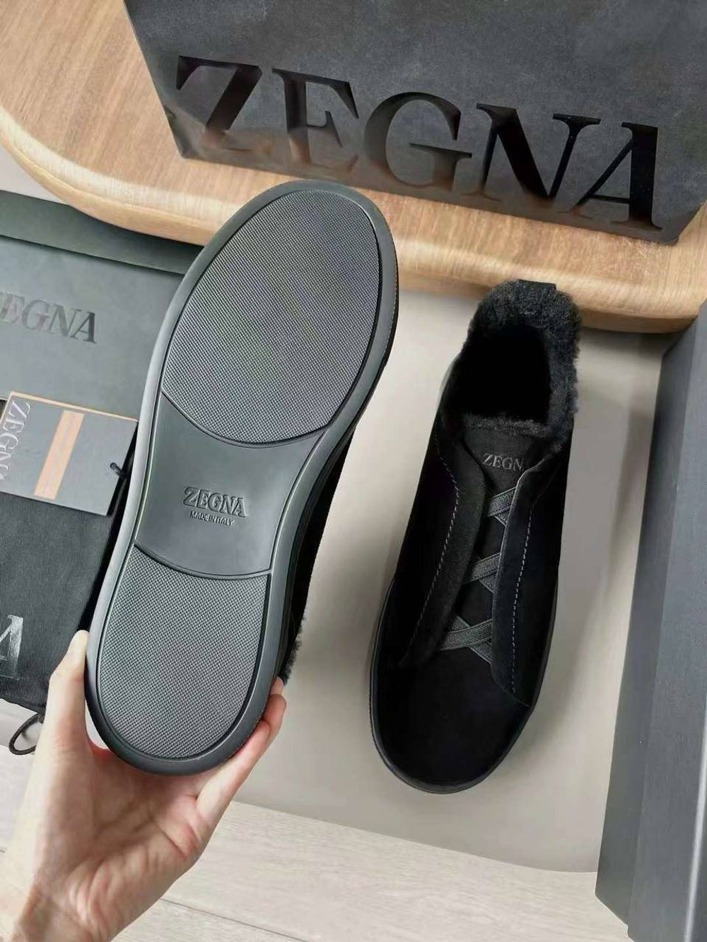Кеды Zegna